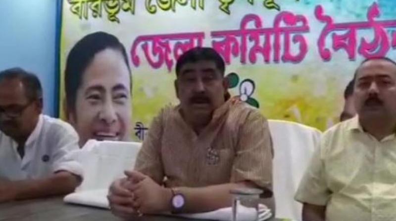 Anubrata Mandal is the party's observer in three assembly constituencies - Mangalkot, Ausgram and Ketugram - in East Burdwan district. (Photo: ANI | Twitter) Anubrata Mandal is the party's observer in three assembly constituencies - Mangalkot, Ausgram and Ketugram - in East Burdwan district. (Photo: ANI | Twitter)