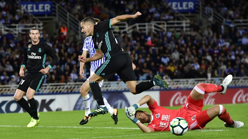 Bale had received stinging criticism from the Spanish press and Madrid fans for his underwhelming displays in Ronaldo's absence in recent weeks as Real dropped points at home to Valencia and Levante. (Photo: AP) Bale had received stinging criticism from the Spanish press and Madrid fans for his underwhelming displays in Ronaldo's absence in recent weeks as Real dropped points at home to Valencia and Levante. (Photo: AP)