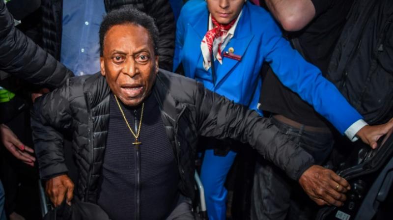 Former Brazil striker Pele dismissed talk he is depressed and reclusive on Thursday and assured fans he is doing well and maintaining a busy schedule. (Photo:AFP)