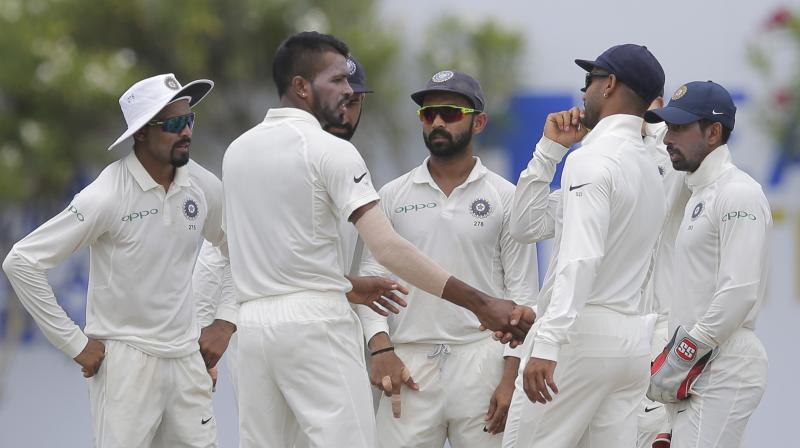Kohli was impressed as to how Pandya used the shirt ball and also the speed at which he bowled. (Photo: AP) Kohli was impressed as to how Pandya used the shirt ball and also the speed at which he bowled. (Photo: AP)