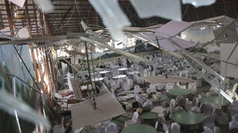 Among the 160 people wounded at the wedding blast, many are in critical condition, some not well enough to undergo surgery, said a second senior interior ministry official. (Photo: AP) Among the 160 people wounded at the wedding blast, many are in critical condition, some not well enough to undergo surgery, said a second senior interior ministry official. (Photo: AP)