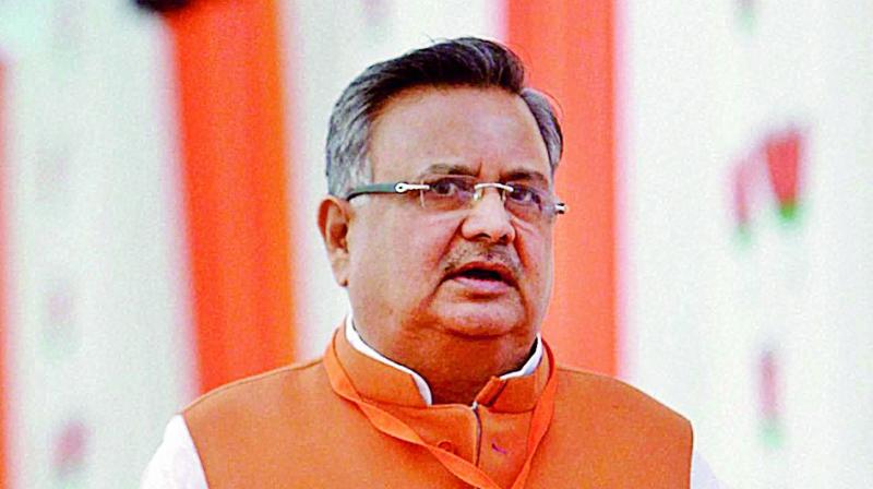 Singh, while addressing a press briefing here, also slammed the Congress of concocting the plan to smear the image of the Chhattisgarh Government. (Photo: File) Singh, while addressing a press briefing here, also slammed the Congress of concocting the plan to smear the image of the Chhattisgarh Government. (Photo: File)