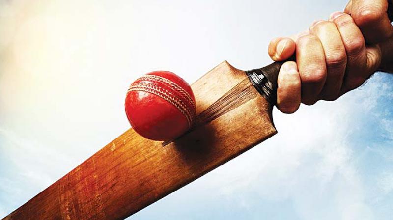 Tanmay Agarwal led his side’s batting from the front as the southpaw scored 135 while Mir Jaweed Ali was still unbeaten on 46. Tanmay Agarwal led his side’s batting from the front as the southpaw scored 135 while Mir Jaweed Ali was still unbeaten on 46.