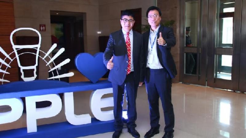 L to R: Rambo Zhang and Qi Xiaoming - All India Trade Partner Meet 2019. L to R: Rambo Zhang and Qi Xiaoming - All India Trade Partner Meet 2019.