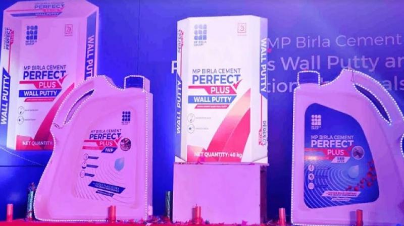 The range of wall putty and construction chemicals, launched by Birla Corporation Limited under the MP Birla Cement Perfect Plus franchise. The range of wall putty and construction chemicals, launched by Birla Corporation Limited under the MP Birla Cement Perfect Plus franchise.