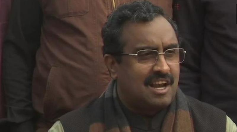 The BJP is hopeful of getting a result better than what it got in the 2014 Lok Sabha polls in Jammu and Kashmir, Madhav told reporters. (Photo: ANI) The BJP is hopeful of getting a result better than what it got in the 2014 Lok Sabha polls in Jammu and Kashmir, Madhav told reporters. (Photo: ANI)