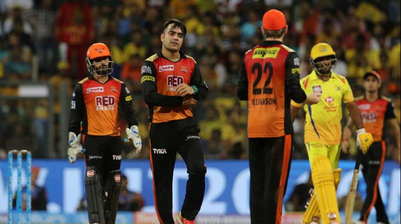 While one has to admit that Rashid Khan was not as menacing as he was in Qualifier 1 and Qualifier 2 (against Kolkata Knight Riders), CSK’s approach paid dividends as Rashid went wicketless and Shane Watson, hammering unbeaten 117 off 57 balls, and Suresh Raina, scoring 32 runs off 24 balls, led CSK’s charge to complete a comeback fairy-tale. (Photo: BCCI) While one has to admit that Rashid Khan was not as menacing as he was in Qualifier 1 and Qualifier 2 (against Kolkata Knight Riders), CSK’s approach paid dividends as Rashid went wicketless and Shane Watson, hammering unbeaten 117 off 57 balls, and Suresh Raina, scoring 32 runs off 24 balls, led CSK’s charge to complete a comeback fairy-tale. (Photo: BCCI)