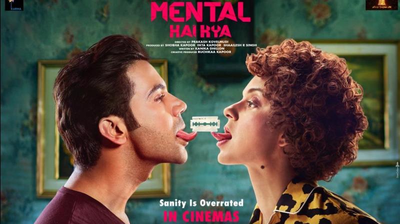 Mental Hai Kya poster. (Photo: Twitter) Mental Hai Kya poster. (Photo: Twitter)