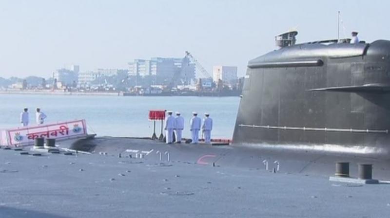 India adds another submarine to its fleet- INS Kalvari