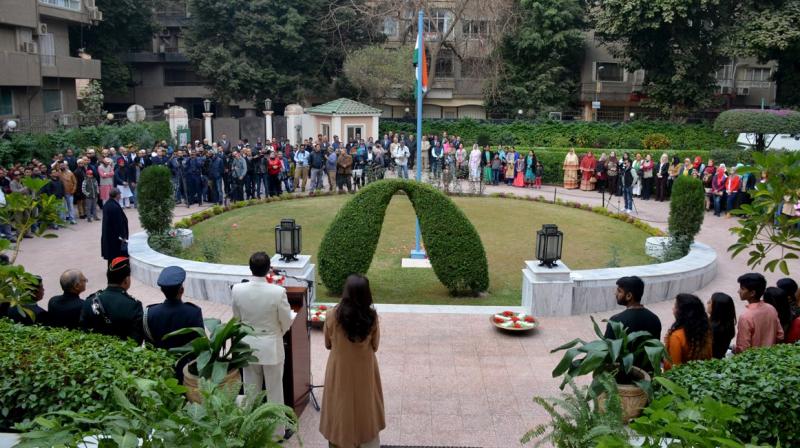 In Egypt, members of the Indian community as well Egyptian friends of India and students of Indian language at the The Maulana Azad Centre for Indian Culture (MACIC) attended the celebrations held at the India House premises in Zamalek. (Photo: Twitter/ Indian Embassy in Egypt) In Egypt, members of the Indian community as well Egyptian friends of India and students of Indian language at the The Maulana Azad Centre for Indian Culture (MACIC) attended the celebrations held at the India House premises in Zamalek. (Photo: Twitter/ Indian Embassy in Egypt)