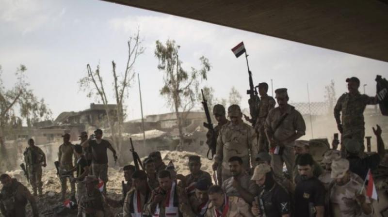 The United States leads an international coalition that is backing the campaign against ISIS in Mosul by conducting airstrikes against the terrorists and assisting troops on the ground. (Photo: AP) The United States leads an international coalition that is backing the campaign against ISIS in Mosul by conducting airstrikes against the terrorists and assisting troops on the ground. (Photo: AP)