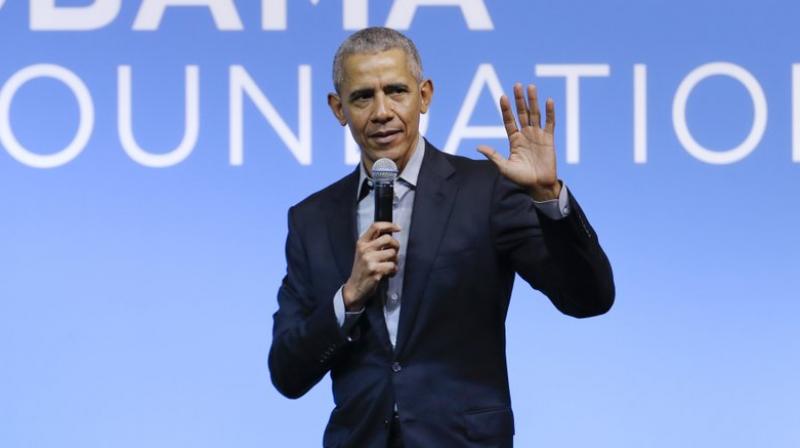 Former US president Barack Obama. (AP)
