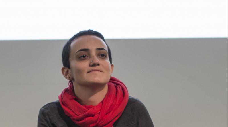 Lina Attalah, editor-in-chief of Mada Masr, a prominent investigative media outlet in Egypt. (AP) Lina Attalah, editor-in-chief of Mada Masr, a prominent investigative media outlet in Egypt. (AP)