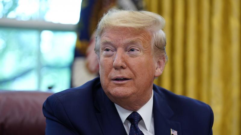 US president Donald Trump. (AP) US president Donald Trump. (AP)