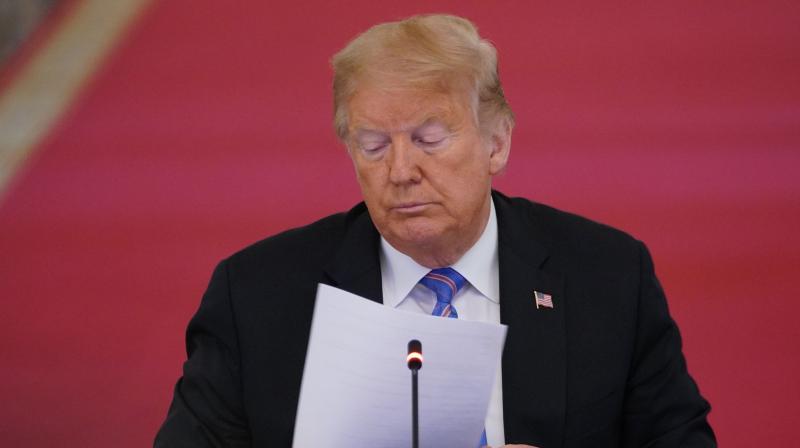 US president Donald Trump. (AFP) US president Donald Trump. (AFP)