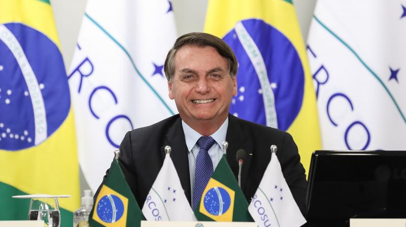 Brazils president Jair Bolsonaro. (AFP)