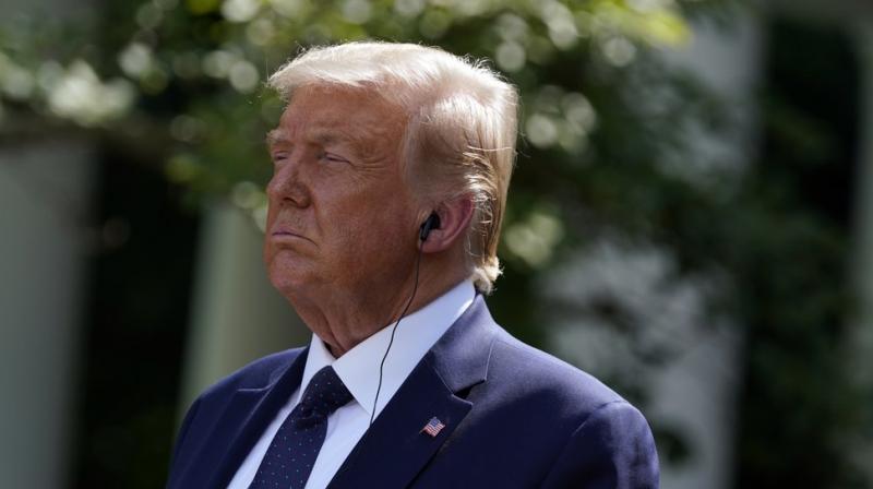 US President Donald Trump. (AP) US President Donald Trump. (AP)
