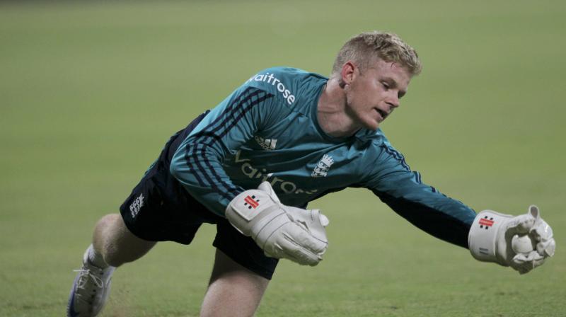 Sam Billings said there is pressure every time one walks to the crease but it would be exciting to be part of the franchise. (Photo: AP) Sam Billings said there is pressure every time one walks to the crease but it would be exciting to be part of the franchise. (Photo: AP)