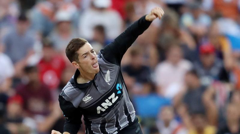 Santner impressed during New Zealand's limited-overs tour of India last year with his guile and control. (Photo: AFP) Santner impressed during New Zealand's limited-overs tour of India last year with his guile and control. (Photo: AFP)