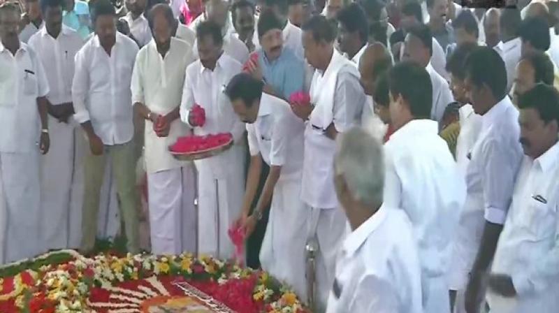 Stalin who contested his first major elections after his father and party patriarch M Karunanidhi's death last year vindicated himself by winning 37 out of 38 parliamentary seats in Tamil Nadu. (Photo: ANI) Stalin who contested his first major elections after his father and party patriarch M Karunanidhi's death last year vindicated himself by winning 37 out of 38 parliamentary seats in Tamil Nadu. (Photo: ANI)