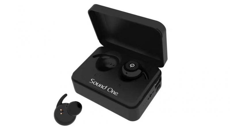 The earbuds connect to each other effortlessly by just taking them out of the charging case. The earbuds connect to each other effortlessly by just taking them out of the charging case.