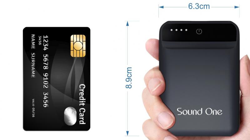 Sound One 1003 Power Bank has single input charging options of Micro USB. Sound One 1003 Power Bank has single input charging options of Micro USB.
