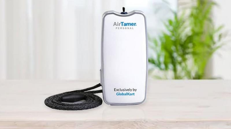Air Tamer emits a constant stream of healthy negative ions that force airborne pollutants away from your personal space giving you a zone of cleaner, healthier air. Air Tamer emits a constant stream of healthy negative ions that force airborne pollutants away from your personal space giving you a zone of cleaner, healthier air.