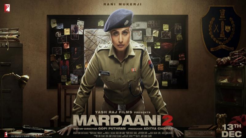 Mardaani 2 poster. Mardaani 2 poster.
