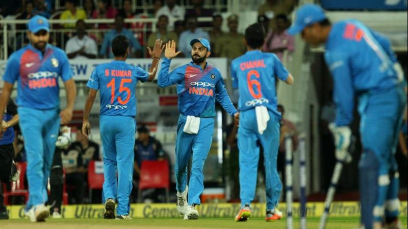 Virat Kohli’s men ran out comfortable winners in the end. (Photo: BCCI) Virat Kohli’s men ran out comfortable winners in the end. (Photo: BCCI)