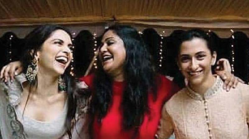 A photograph of Deepika wearing an Anamika Khanna design during her wedding celebrations earlier A photograph of Deepika wearing an Anamika Khanna design during her wedding celebrations earlier