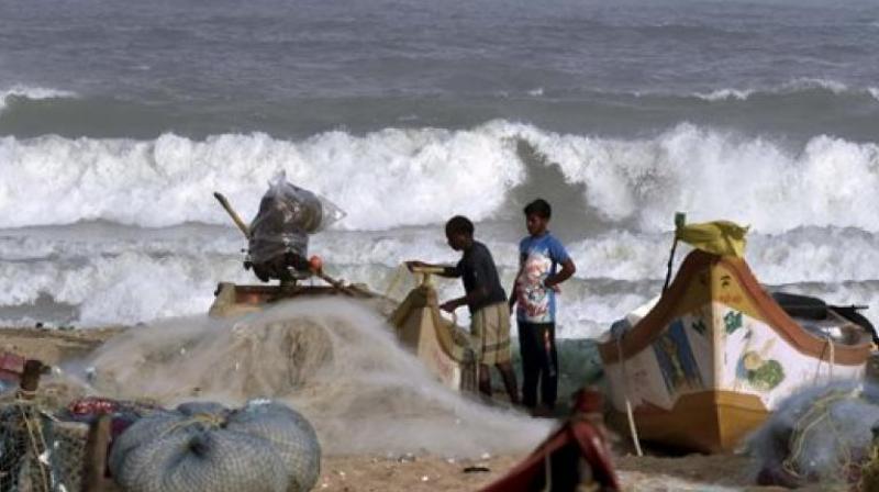 The depression over southeast Bay of Bengal over Andaman and Nicobar Islands is very likely to intensify into a deep depression during the next 24 hours. (Photo: PTI/Representational) The depression over southeast Bay of Bengal over Andaman and Nicobar Islands is very likely to intensify into a deep depression during the next 24 hours. (Photo: PTI/Representational)