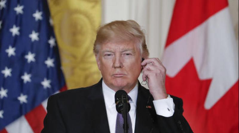 US President Donald Trump. (Photo: AP) US President Donald Trump. (Photo: AP)