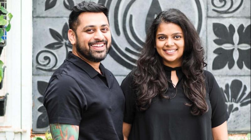 Arjun and Pallavi. Arjun and Pallavi.
