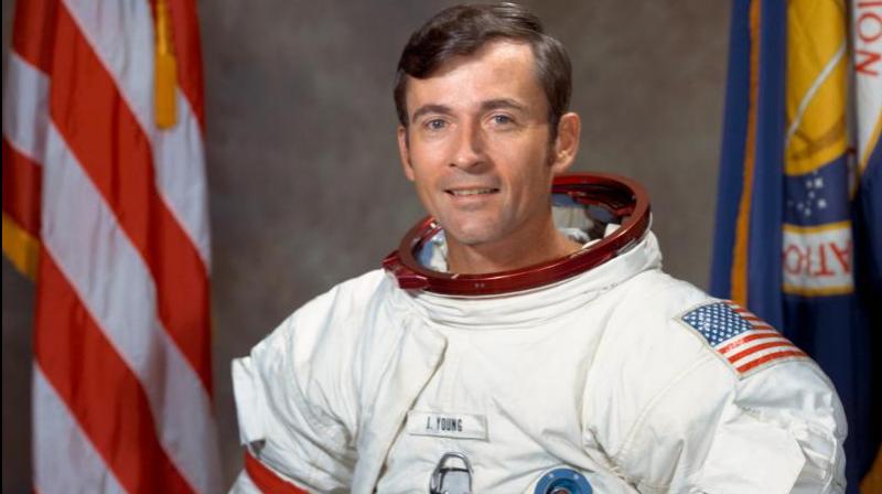 Young was born Sept. 24, 1930 and grew up in Orlando, Florida. (Credit:NASA) Young was born Sept. 24, 1930 and grew up in Orlando, Florida. (Credit:NASA)