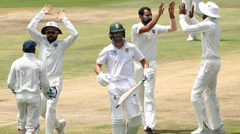 South African swashbuckler AB de Villiers on Thursday found a positive for India in what has been a thoroughly disappointing Test campaign here so far -- their "lively pace attack" which he says, has surprised the hosts.(Photo: BCCI) South African swashbuckler AB de Villiers on Thursday found a positive for India in what has been a thoroughly disappointing Test campaign here so far -- their "lively pace attack" which he says, has surprised the hosts.(Photo: BCCI)