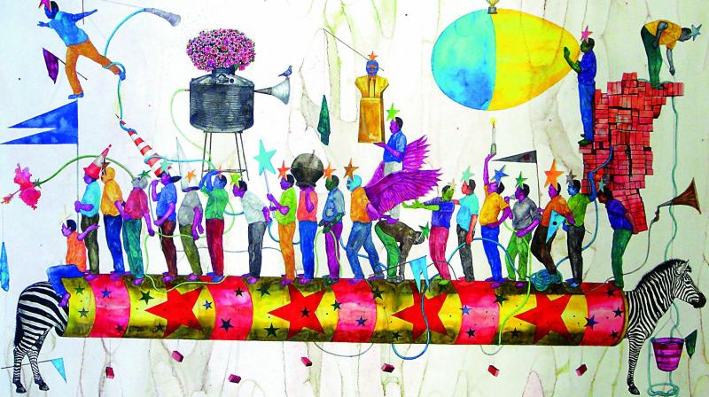 This exhibition showcases artworks from seven artists depicting the relationship in their visceral perspectives and styles.” This exhibition showcases artworks from seven artists depicting the relationship in their visceral perspectives and styles.”