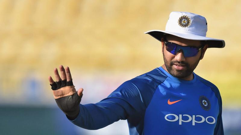 Rohit had sought exemption from the BCCI as he had a sponsor commitment in Russia. (Photo: PTI) Rohit had sought exemption from the BCCI as he had a sponsor commitment in Russia. (Photo: PTI)