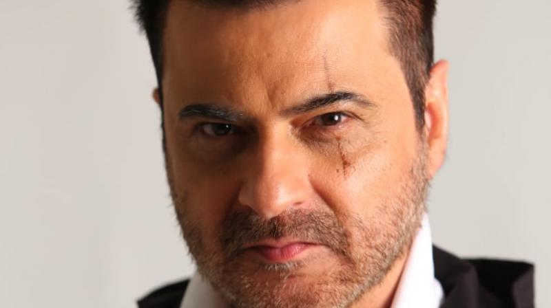 One of Sanjay Kapoor's looks for 'Bedhab' trial. One of Sanjay Kapoor's looks for 'Bedhab' trial.