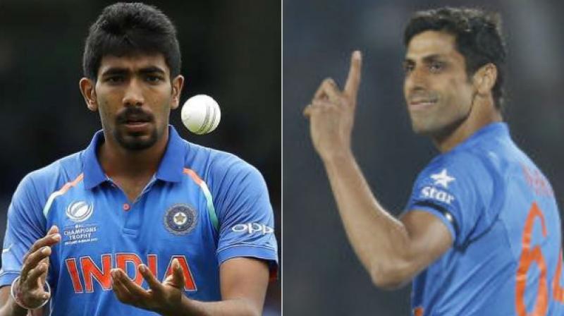 Jasprit Bumrah has insisted that he is excited to play alongside 'helpful' Ashish Nehra in the upcoming three-match T20 series against Australia beginning on Saturday.(Photo: AFP / AP) Jasprit Bumrah has insisted that he is excited to play alongside 'helpful' Ashish Nehra in the upcoming three-match T20 series against Australia beginning on Saturday.(Photo: AFP / AP)
