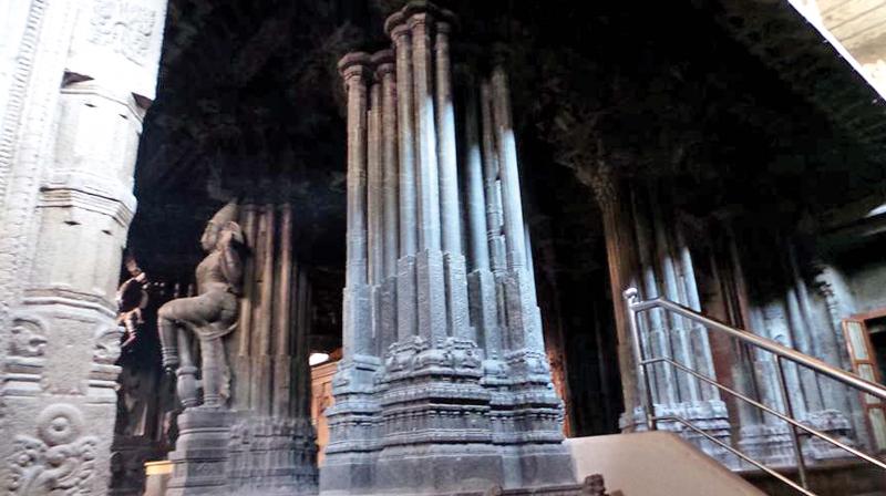 The musical pillars at Arulmigu Nellaiappar Temple,Tirunelveli. (Source:Internet) The musical pillars at Arulmigu Nellaiappar Temple,Tirunelveli. (Source:Internet)