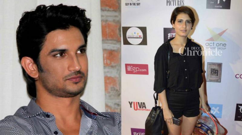 Fatima Sana Shaikh and Sushant Singh Rajput. Fatima Sana Shaikh and Sushant Singh Rajput.