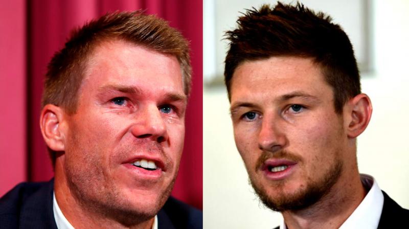 Along with former Australia captain Steve Smith, Warner is serving a year-long ban, while his former Test opening partner Bancroft is serving nine months for his part in the Cape Town scandal in March, which sullied the national team’s reputation and caused a major sponsor to withdraw support. (Photo: AP / AFP) Along with former Australia captain Steve Smith, Warner is serving a year-long ban, while his former Test opening partner Bancroft is serving nine months for his part in the Cape Town scandal in March, which sullied the national team’s reputation and caused a major sponsor to withdraw support. (Photo: AP / AFP)