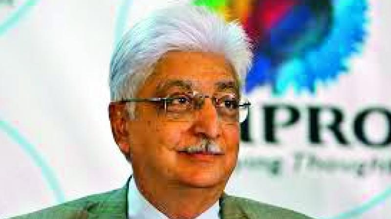 Premji says left college early due to father’s death. Premji says left college early due to father’s death.