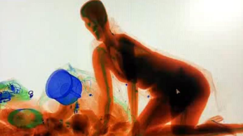 The powerful X-rays used in the machines are harmful to health. (Photo: Youtube/GuruPunch) The powerful X-rays used in the machines are harmful to health. (Photo: Youtube/GuruPunch)
