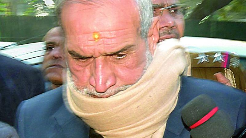 Sajjan Kumar surrendered before a trial court on December 31, 2018 to serve his sentence in accordance with high court's December 17 judgement. (Photo: File) Sajjan Kumar surrendered before a trial court on December 31, 2018 to serve his sentence in accordance with high court's December 17 judgement. (Photo: File)