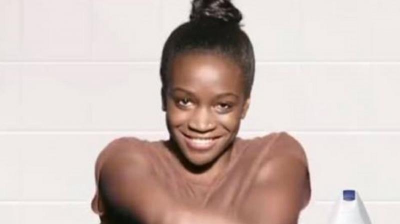 The three-second video clip, which appeared on Facebook in the United States, showed Ogunyemi removing her top, revealing a white woman underneath. (Photo: AFP) The three-second video clip, which appeared on Facebook in the United States, showed Ogunyemi removing her top, revealing a white woman underneath. (Photo: AFP)