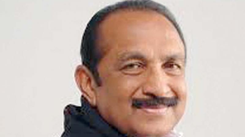 MDMK chief Vaiko MDMK chief Vaiko