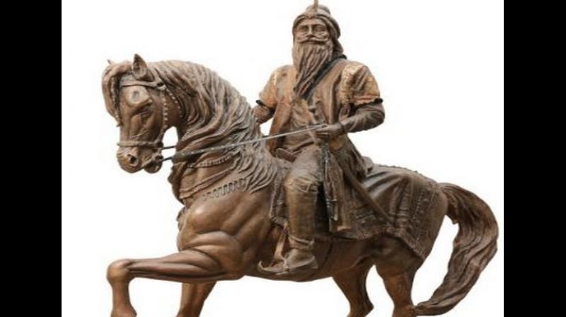 Maharaja Ranjit Singh was the leader of the Sikh Empire, which ruled the northwest Indian subcontinent in the early half of the 19th century. (Photo: ANI) Maharaja Ranjit Singh was the leader of the Sikh Empire, which ruled the northwest Indian subcontinent in the early half of the 19th century. (Photo: ANI)