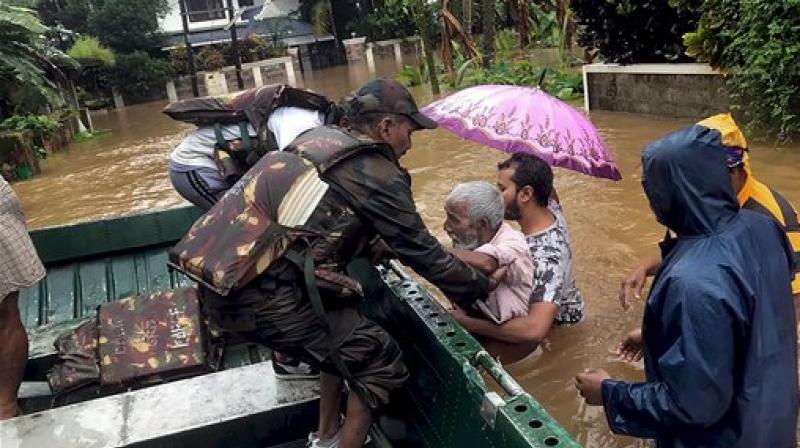 The surge in cases comes after torrential rain beginning on August 8 flooded almost the entire state, killing hundreds of people, destroying thousands of homes and causing at least 200 billion rupees (USD 2.81 billion) worth of damage. (Photo: File | PTI) The surge in cases comes after torrential rain beginning on August 8 flooded almost the entire state, killing hundreds of people, destroying thousands of homes and causing at least 200 billion rupees (USD 2.81 billion) worth of damage. (Photo: File | PTI)