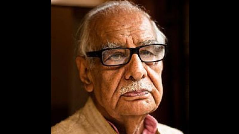 Nayar died at around 12.30 am at a private hospital, his elder son Sudhir Nayar said. (Photo: Twitter | ANI) Nayar died at around 12.30 am at a private hospital, his elder son Sudhir Nayar said. (Photo: Twitter | ANI)
